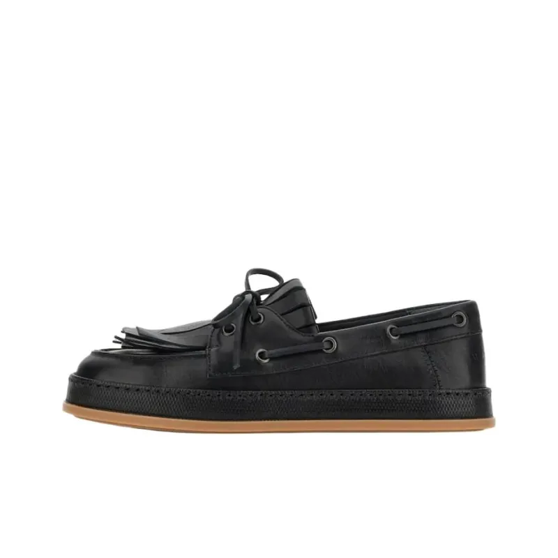HOGAN H683 Casual Single Shoes 3cm Women's Black-0