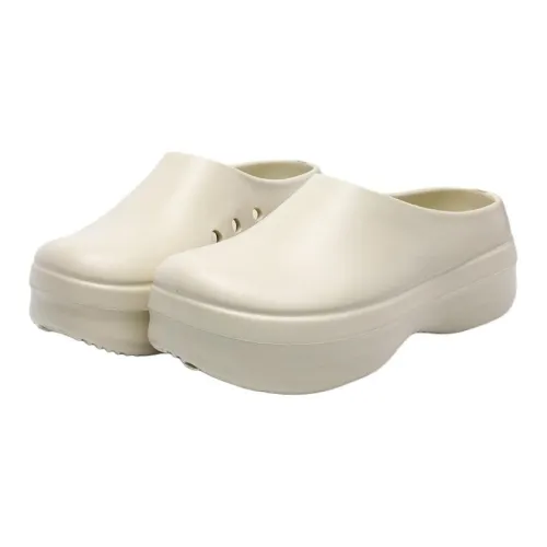 Lymia Closed Toe Chef Slippers Summer Waterproof Semi Covered EVA Slippers, Indoor Home Slip Resistant