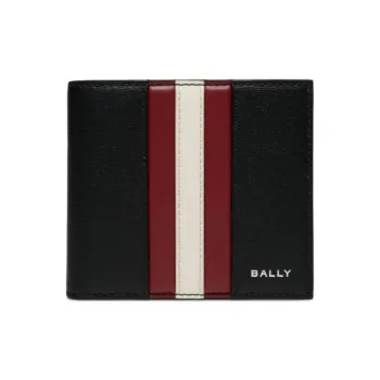 BALLY Ribbon Bi fold Wallet