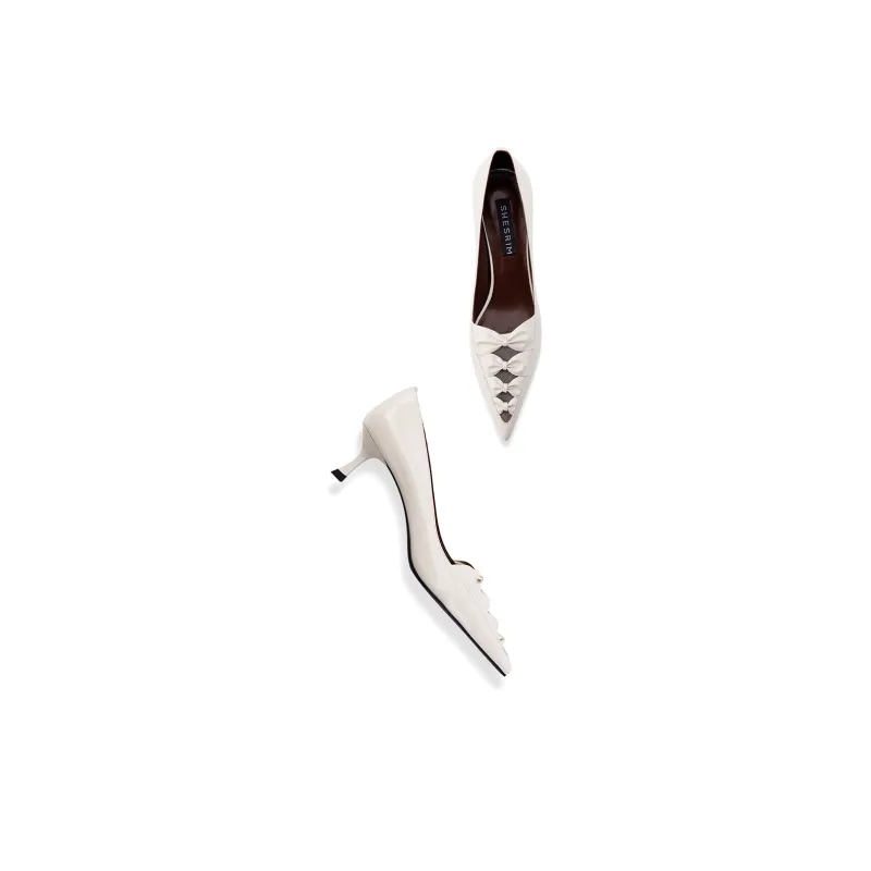Shesrim Flared Heel High Heels Women's-1