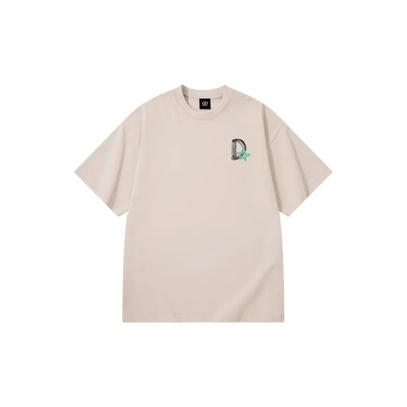 DIDTEK Drop Shoulder Sleeve Short Sleeved T Shirts Unisex-7