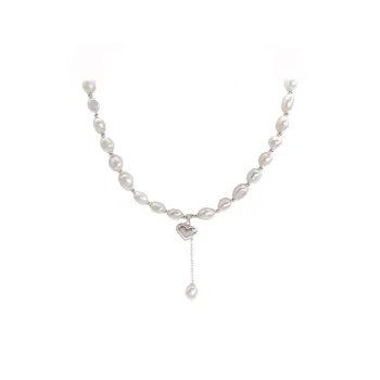 Love Pearl Necklaces Women's