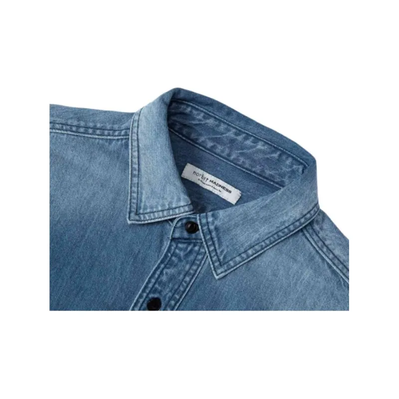 MADNESS Shirts Men Indigo-2