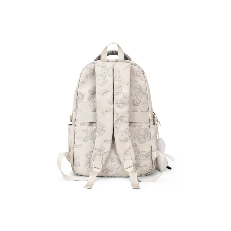 PT'SON Fabric Backpack Women's Multicolor-4