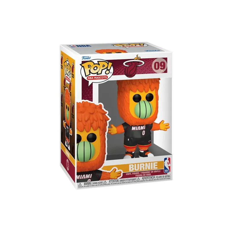 Funko NBA Mascot Miami Heat Bernie Chibi Figures-1