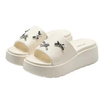 Lymia Height Increasing Platform EVAslip Resistant Slippers For Home Bathroom Use