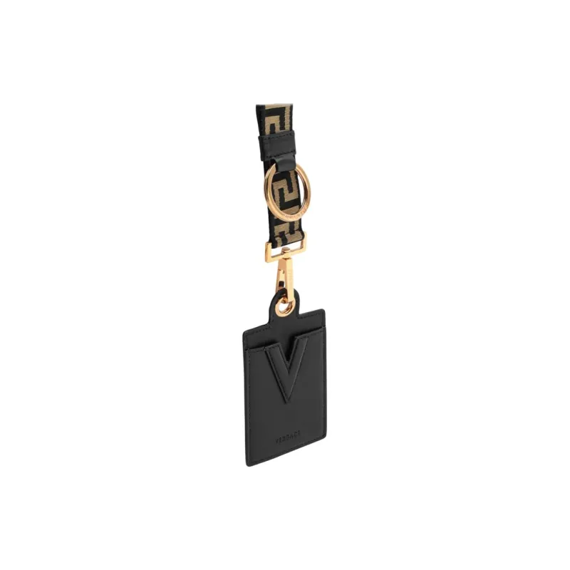 FANSIZHE VERSACE Leather Wallet, Card Holder Men's Black-1