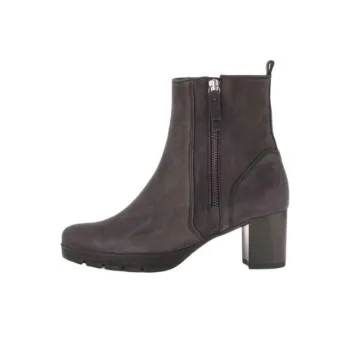 Gabor Comfort Ankle Boots 6cm Women's Gray