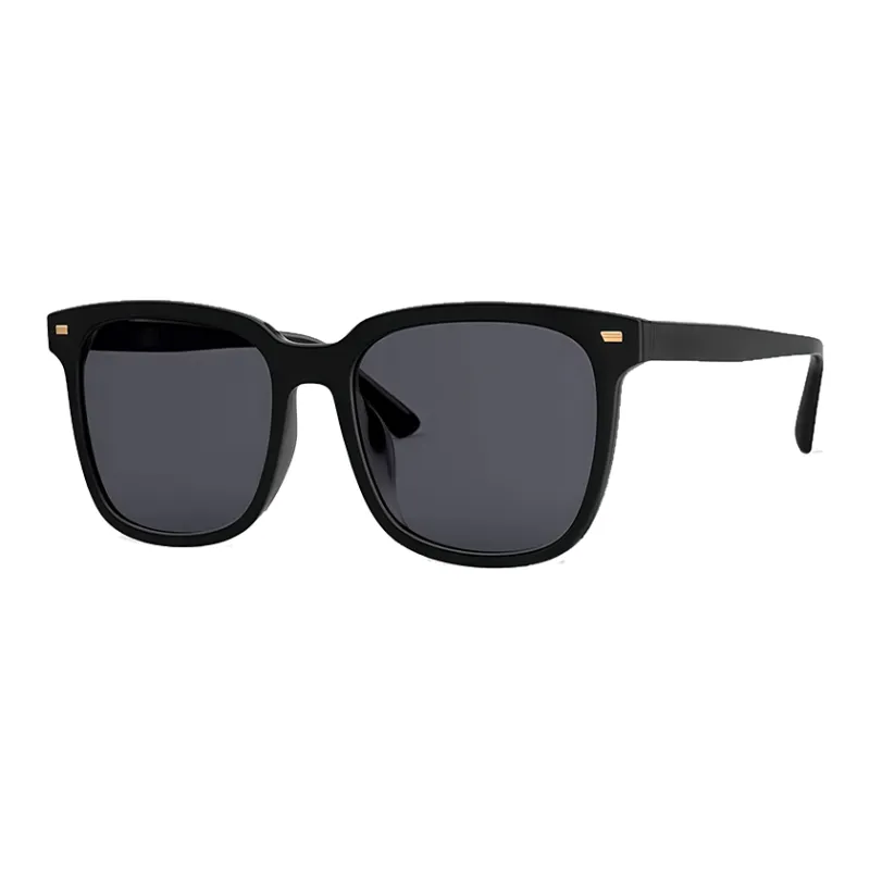LOHO Plate Frame Square Driving Travel Styling Photography UV Protection Glare Sun Protection Sunglasses Unisex-2