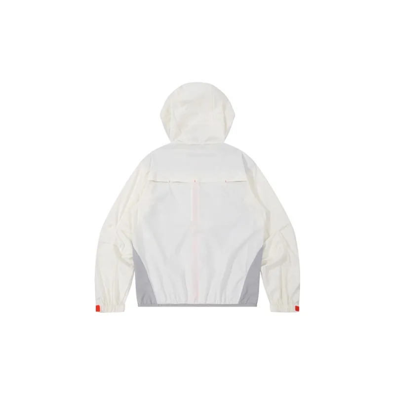 NBCT Jackets Coats Unisex Misty Dew White-1