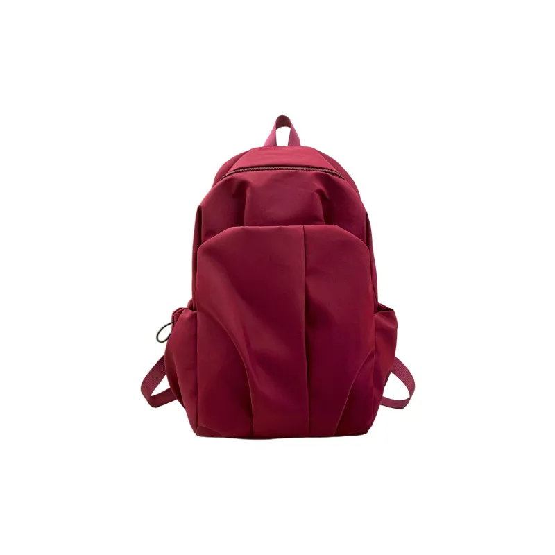 URBAN FOREST Nylon Backpack Regular Unisex White/Gray/Black/Red-11