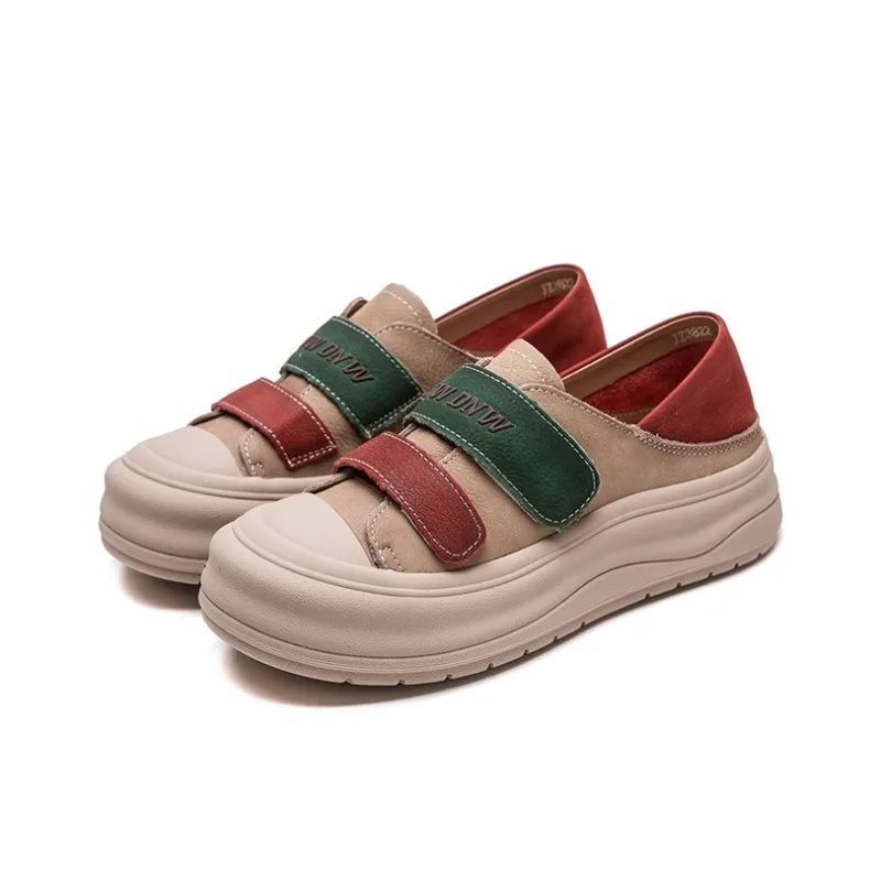 Chibang Lightweight Breathable Height Increasing Low-Top Skateboard Shoes Women's-7