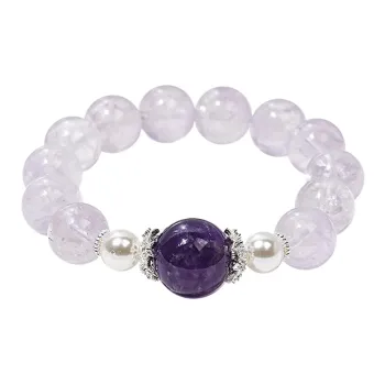ZHOUBAIFU Crystal Jade Bracelets Unisex
