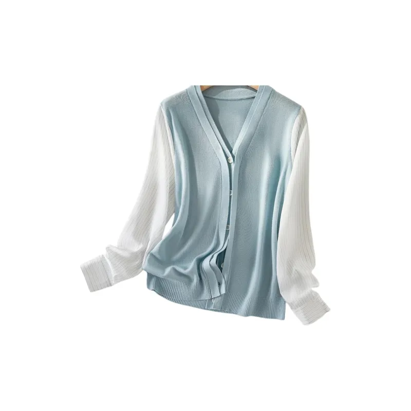 IHIMI Knitwear Women's Illusion Blue-1