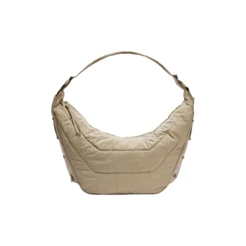 Lemaire Polyamide Croissant Bag Shoulder Bag Large Size Unisex Khaki