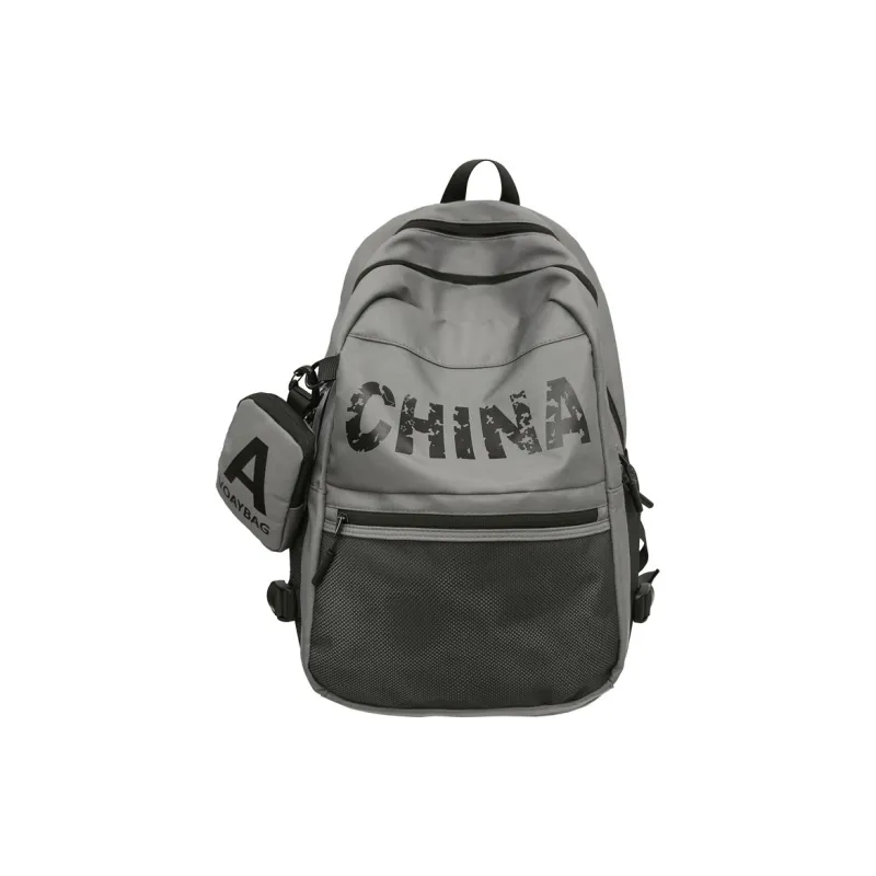 CORE BIRD Nylon Backpack Unisex Multicolor-4