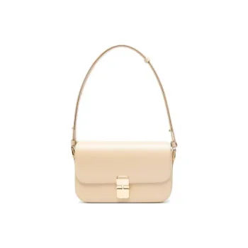 A.P.C Grace Foldover Top Shoulder Bag