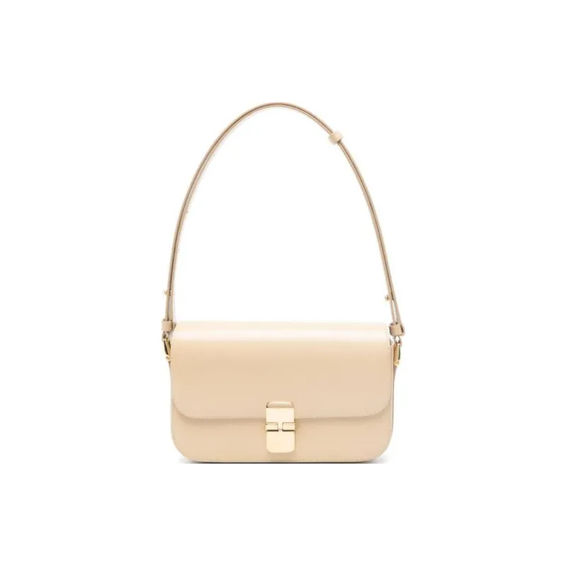 A.P.C Grace Foldover Top Shoulder Bag-0