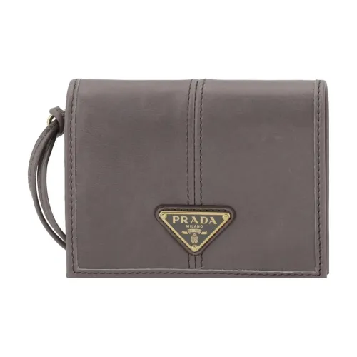 PRADA Calfskin Wallet Small Size Women's jacket