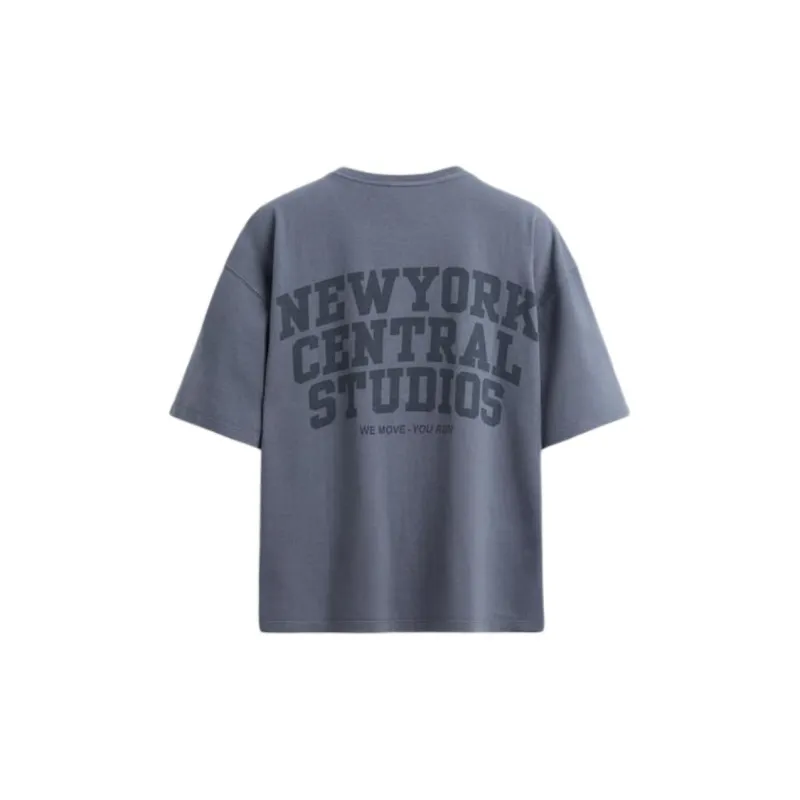 ZARA T Shirts Men Dark Purple-1
