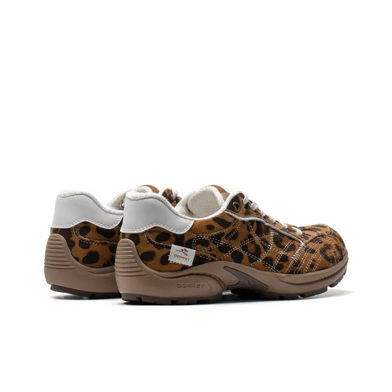 Mule Donkey Low-Top Casual Shoes Unisex Leopard Print-3