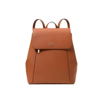 Kate Spade LENA Nubuck Leather Backpack Tubas Women's Brown