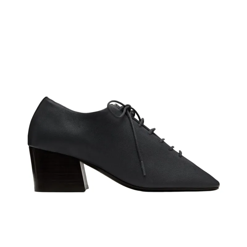 Lemaire Block Heel High Heels Women's Black-1