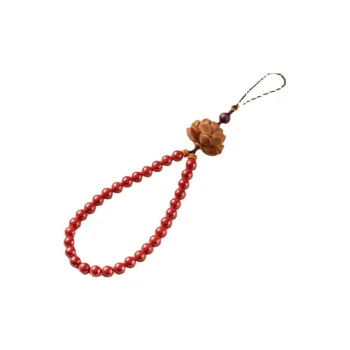 Red All Year Round Cinnabar Pendants Unisex