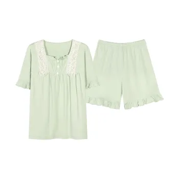 Qiao Ni Tong Pajama Set Women's Image Color