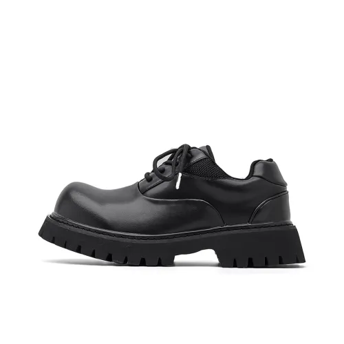 MODENGPAN Derby Shoes Casual Shoes Men's Black