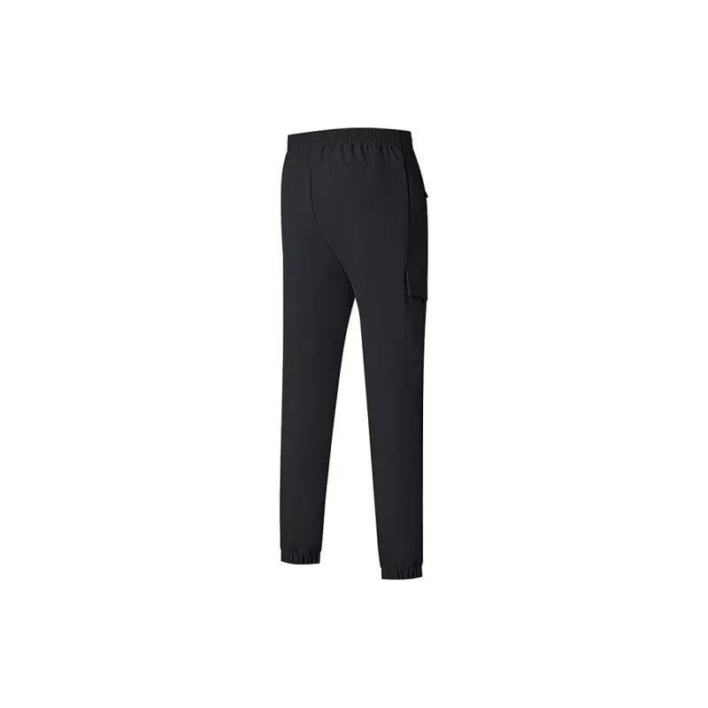 XTEP Variety Training Collection Athletic Trousers Men's Jet Black-1