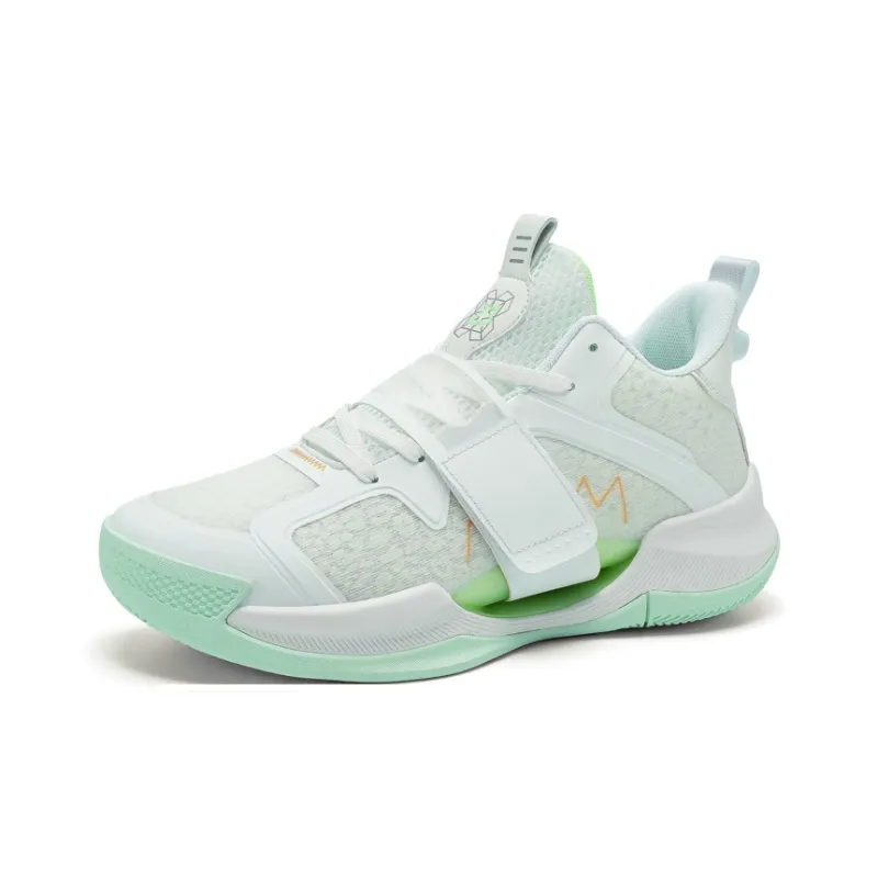 Kuding Cushioned Wear-Resistant Breathable Mid-Top Basketball Shoes Unisex-6