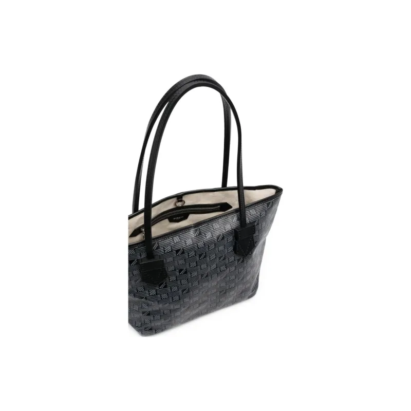 MOREAU Calfskin Tote Bag Shopping Bag Shoulder Bags Women's Black-2
