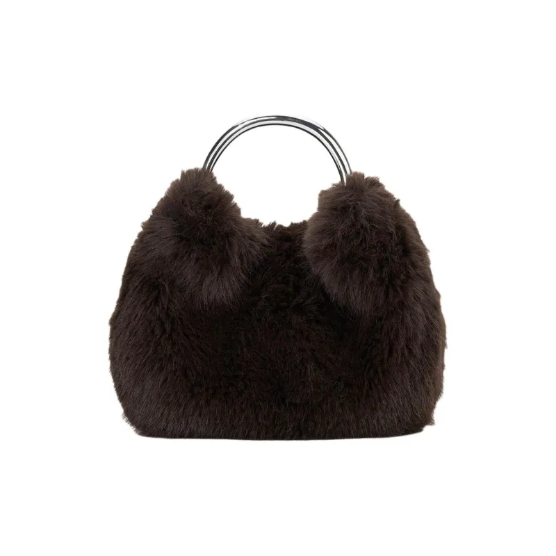 Staud Polyester One Shoulder Handbag Women's Coffee-0
