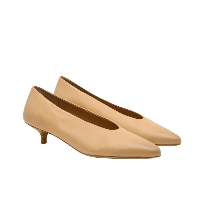 Marsèll Longiforma Slim Heel High Heels Women's Beige-2