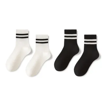 JIAZINI Mid Calf Socks Women's 6 Pack