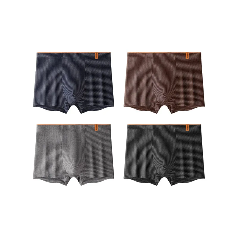 PLANDOO Underpants Men's 4 Pack-10