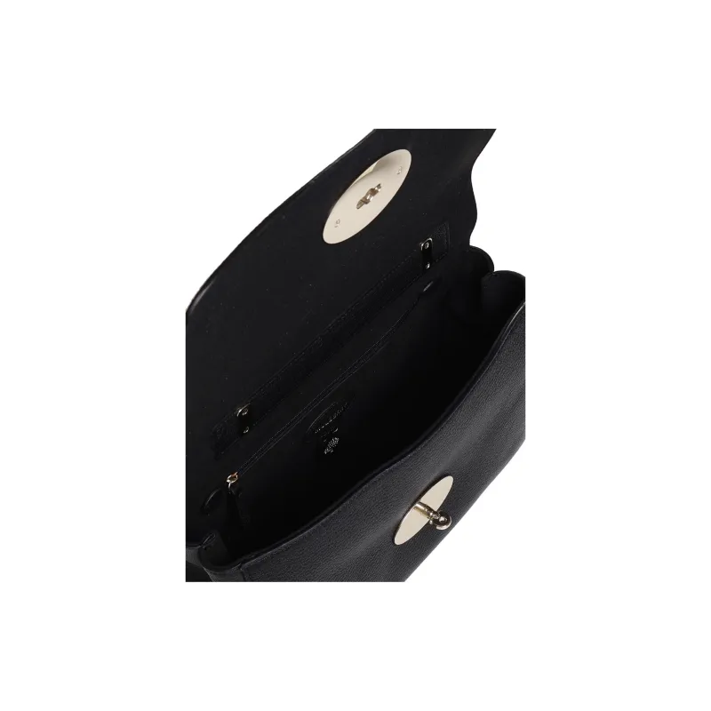 Mulberry Goatskin Shoulder Bag Women's Black-3