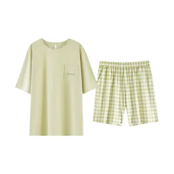 XIAFENYAN Pajama Set Women's Green