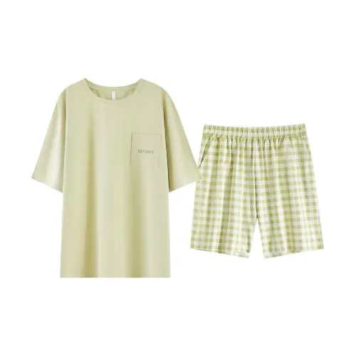 XIAFENYAN Pajama Set Women's Green