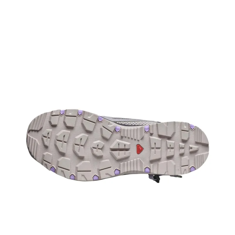 SALOMON Techamphibian 5 Breathable Quick Dry Grip River Trekking Shoes Women's Gull Gray Color-3