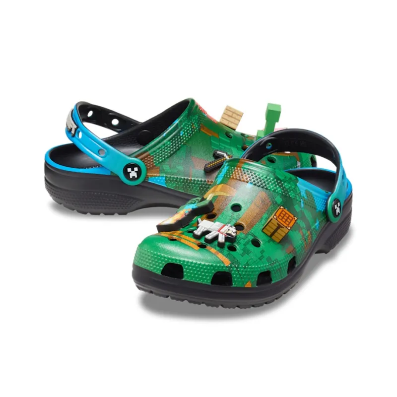 Crocs Classic Clog Minecraft Dark Forest-3