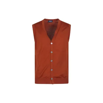 Drumohr Vests Men Red
