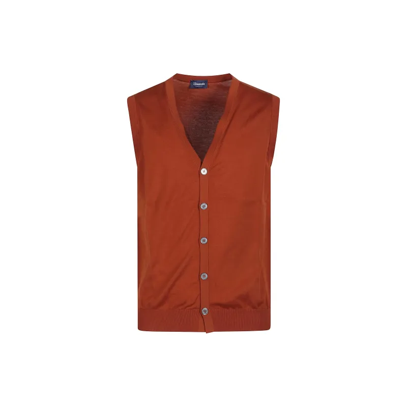 Drumohr Vests Men Red-0