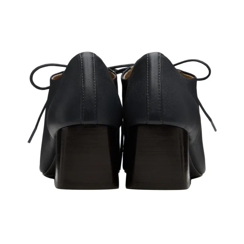 Lemaire Block Heel High Heels Women's Black-3