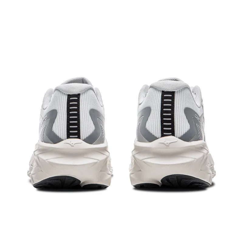 Mizuno ASTRO Height Increasing Abrasion Resistant Slip Resistant Low Top Running Shoes Unisex White Silver-3