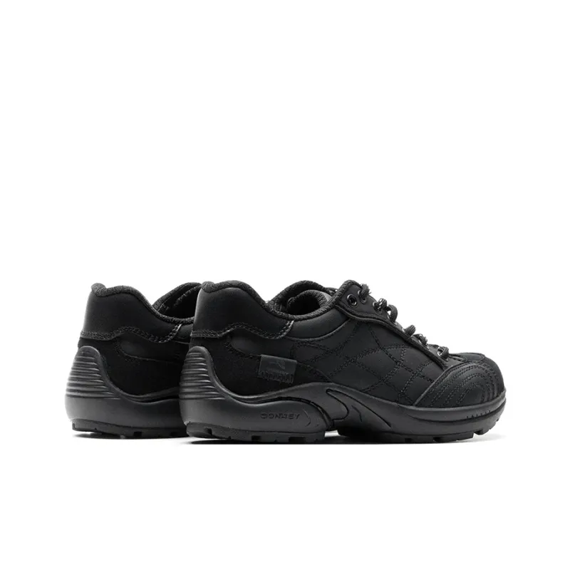 Mule Donkey Lightweight Low-Top Casual Shoes Unisex Black-3