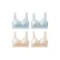 4 Pack-Blue 2+Skin Pink 2