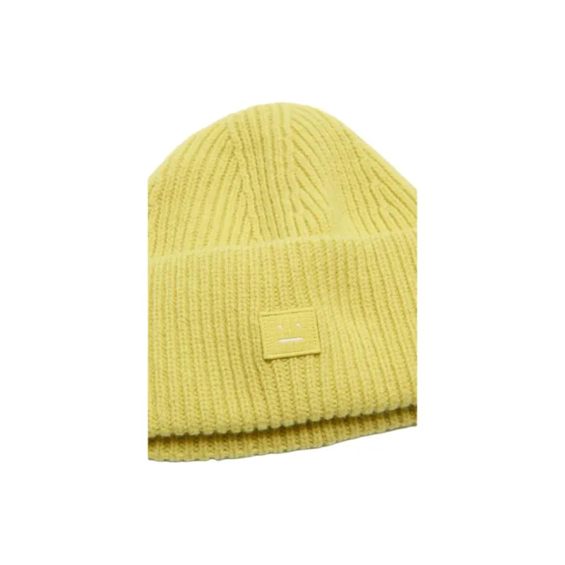 Acne Studios Small Face Logo Beanie-2