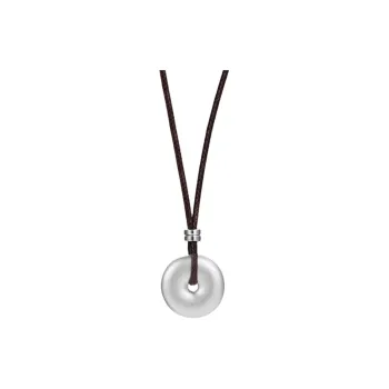 FUSSEM S999 Fine Silver Sterling Silver Necklaces Unisex